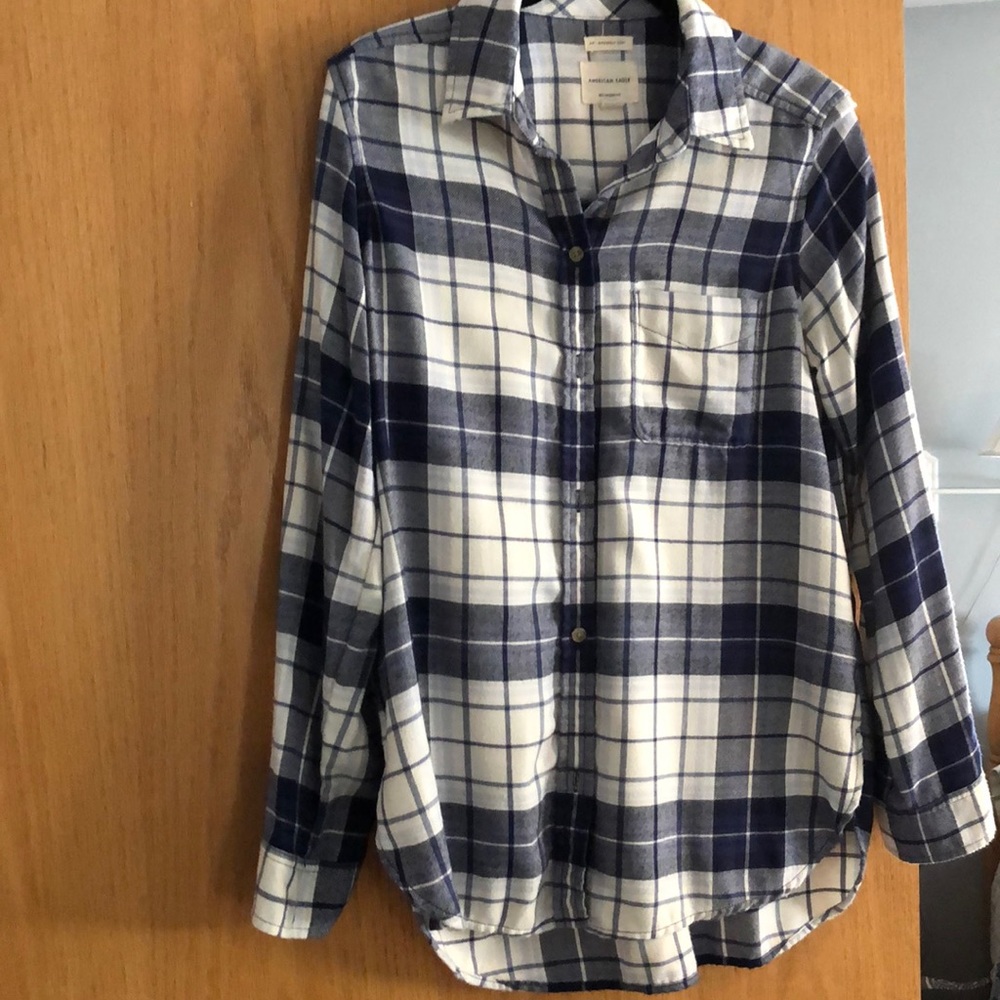 Flannel plaid shirt